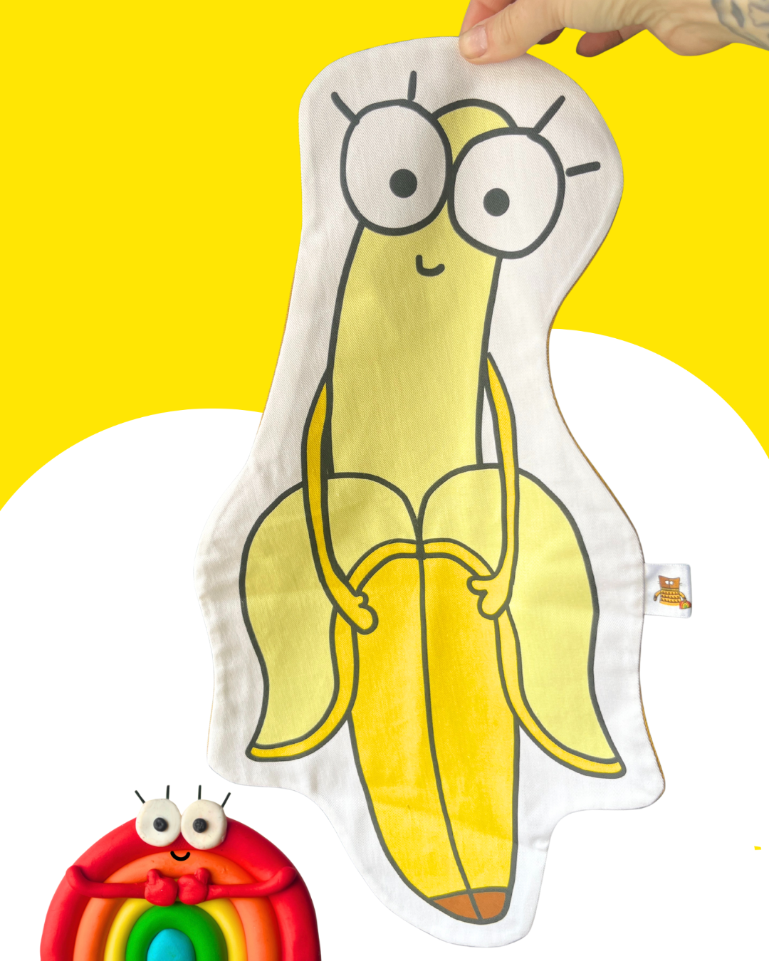 Polly the Banana Skin! STUFF YOUR OWN CUSHION!