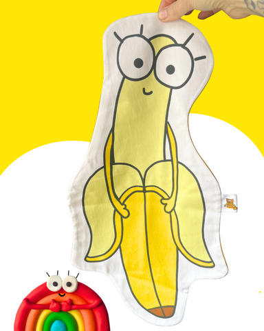 Polly the Banana Skin! STUFF YOUR OWN CUSHION!